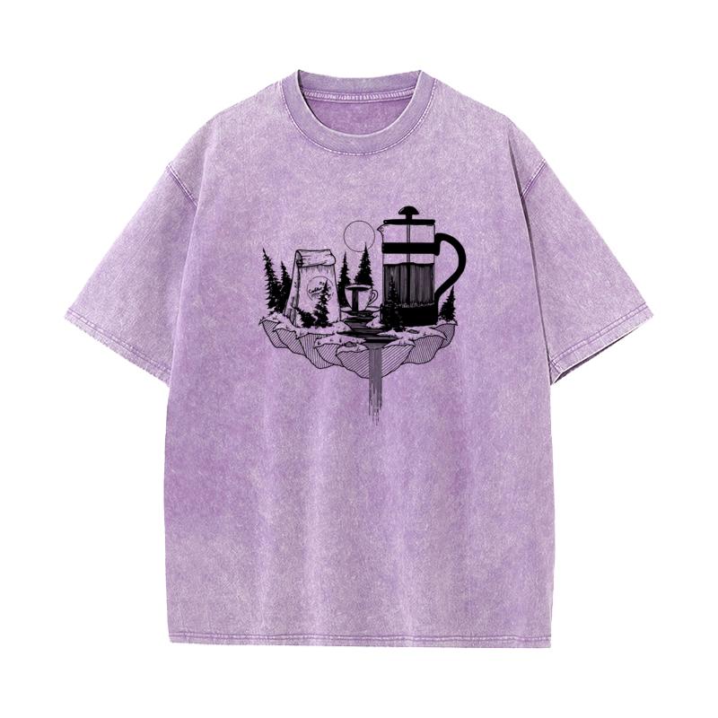 Forest Coffee O Neck Washed Retro T Shirts Christmas Casual Tops Tees Short Sleeve Family Pure Cotton Washed T Shirts Mens S
Forest Coffee O Neck Washed Retro T Shirts Christmas Casual Tops Tees Short Sleeve Family Pure Cotton Washed T Shirts Mens S