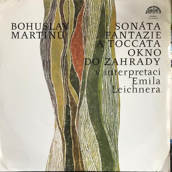 LP Record BOHUSLAV MARTIN PIANO EMIL LEICHN Fantazie A Toccata Pro Klavir Okn 1112125 Supraphon 1977 Czechoslov Classical Used
LP Record BOHUSLAV MARTIN PIANO EMIL LEICHN Fantazie A Toccata Pro Klavir Okn 1112125 Supraphon 1977 Czechoslov Classical Used