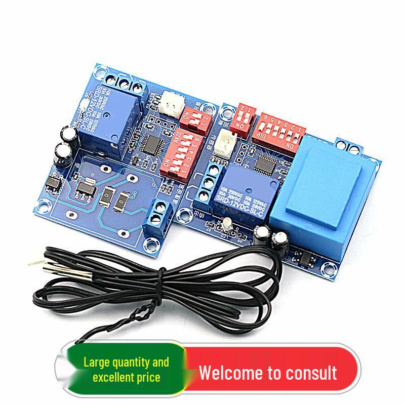 High Precision Adjustable Thermostat Module with 2° Step Control DC12V (1 unit)
High Precision Adjustable Thermostat Module with 2° Step Control DC12V (1 unit)