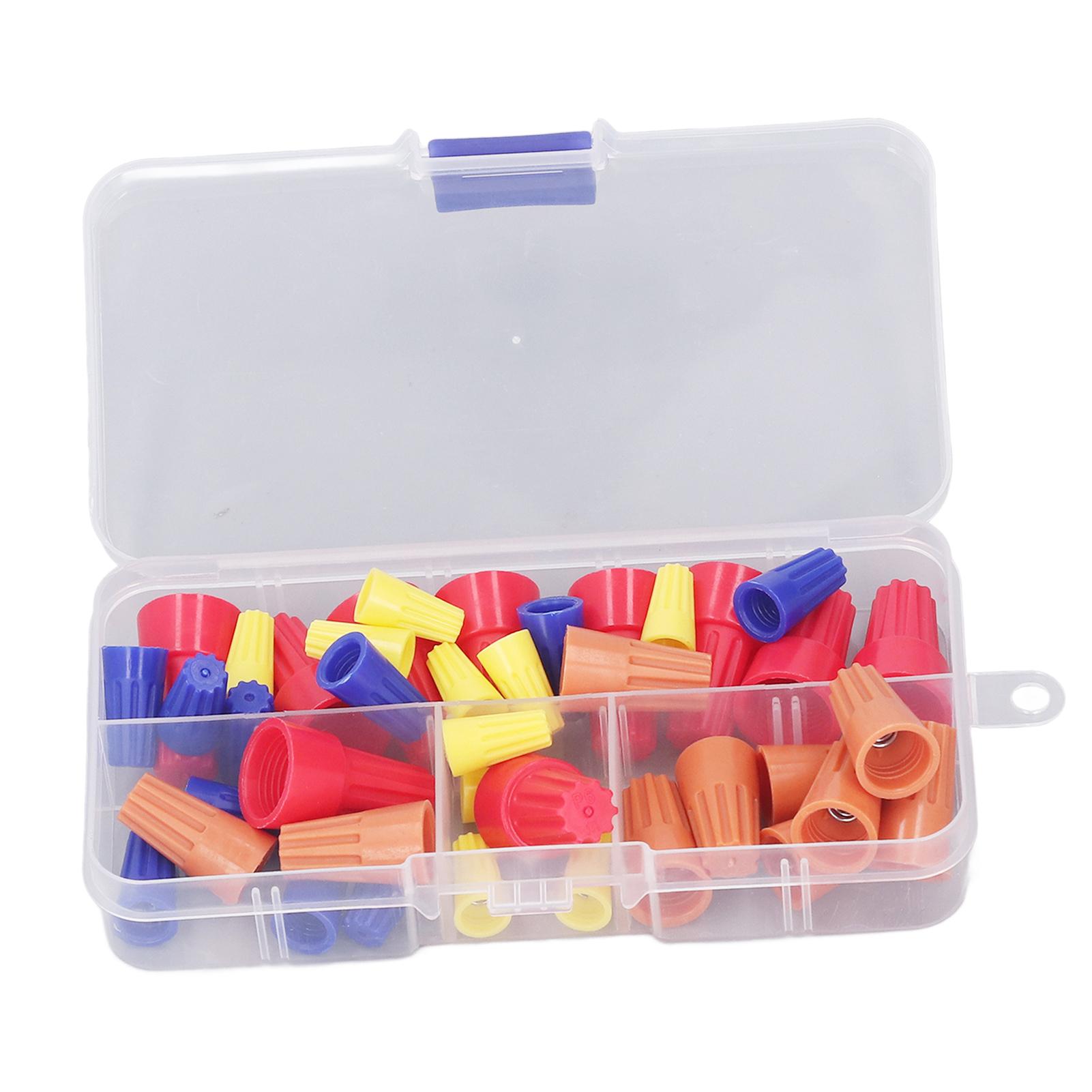 40 шт. Скручувальний з єднувач для дротів Електричний ковпачок для дроту З єднувальна гайка 4 типи Закритий кінець Нагвинчувальна клема
40 шт. Скручувальний з єднувач для дротів Електричний ковпачок для дроту З єднувальна гайка 4 типи Закритий кінець Нагвинчувальна клема