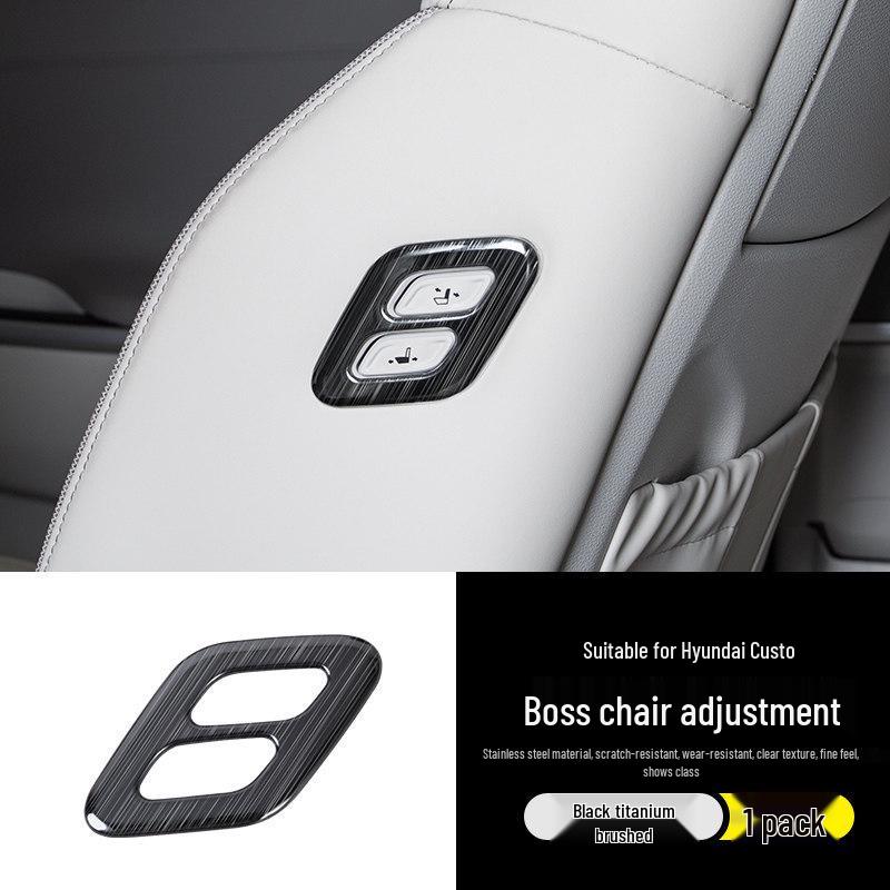 Hyundai Custus Stainless Steel Interior Switch & Gear Shift Trim Accessories
Hyundai Custus Stainless Steel Interior Switch & Gear Shift Trim Accessories