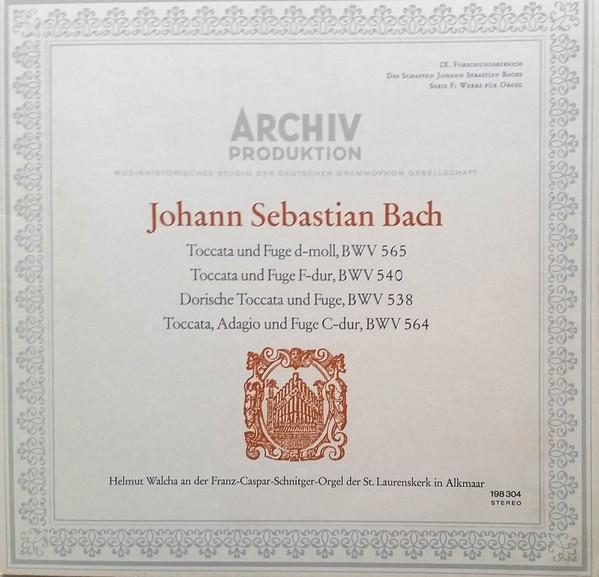 LP Record JOHANN SEBASTIAN BACH HELMUT WALCH Toccata Und Fuge DMoll BWV 565 T SAPM198304 ARCHIV PRODUKT 1967 Germany Classical Used
LP Record JOHANN SEBASTIAN BACH HELMUT WALCH Toccata Und Fuge DMoll BWV 565 T SAPM198304 ARCHIV PRODUKT 1967 Germany Classical Used