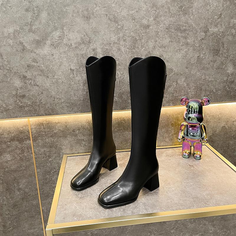 F102 Golden Han Sha Square Head Boots Women s 2025 New Thick Heel Boots Western V-Port Elastic High Knight Boots 35 чорний
F102 Golden Han Sha Square Head Boots Women s 2025 New Thick Heel Boots Western V-Port Elastic High Knight Boots 35 чорний