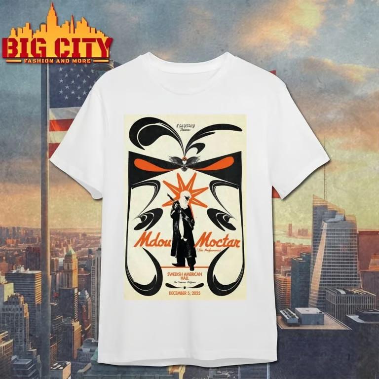Mdou Moctar San Francisco Dec 5 2025 Poster T-Shirt Unisex T-Shirt XXXXL
Mdou Moctar San Francisco Dec 5 2025 Poster T-Shirt Unisex T-Shirt XXXXL