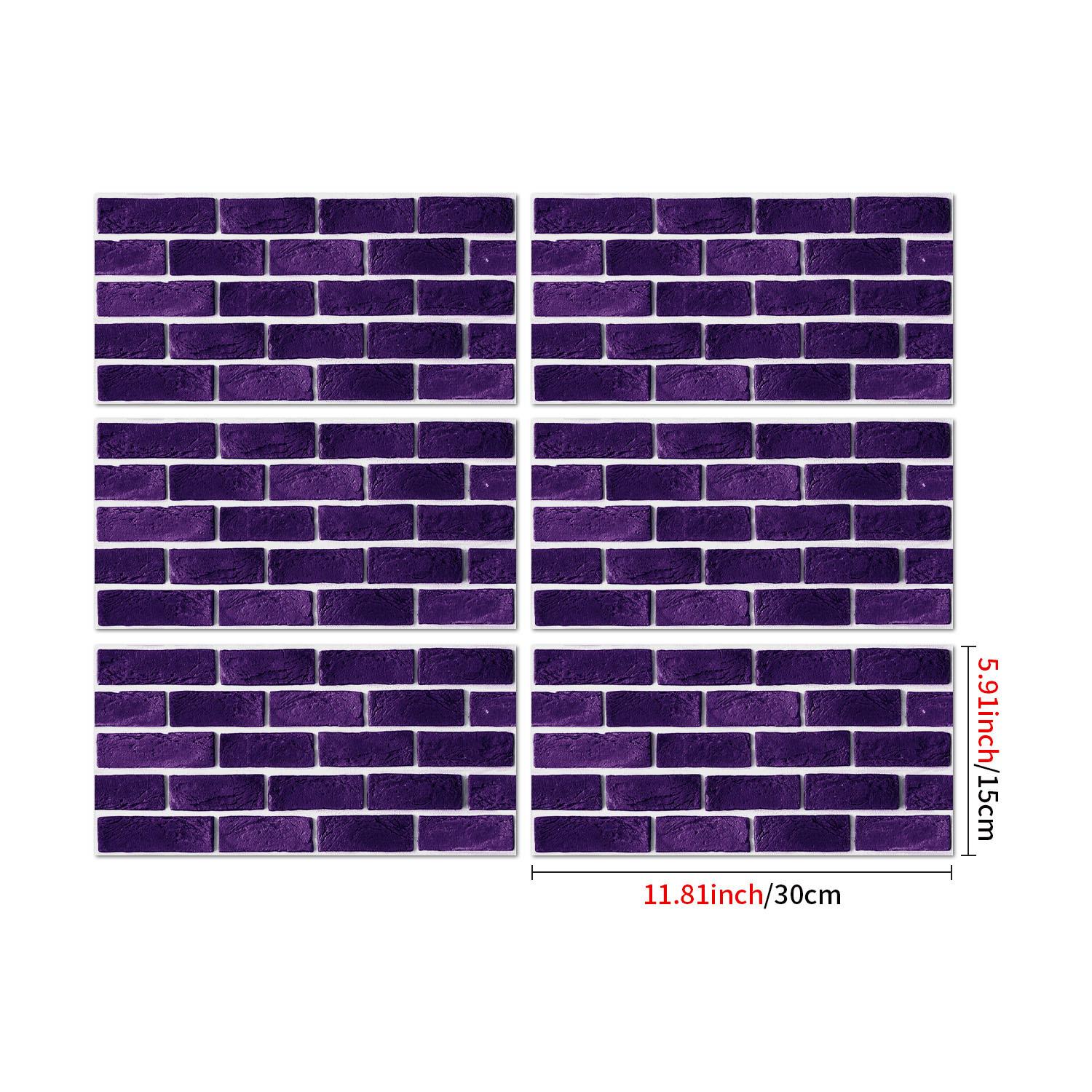 Retro Industrial Stone Brick Wall Sticker, Self-Adhesive Waterproof Bedroom Kitchen Wall Decoration 2D Tile Sticker Pvc Wallpaper 6 pieces
Retro Industrial Stone Brick Wall Sticker, Self-Adhesive Waterproof Bedroom Kitchen Wall Decoration 2D Tile Sticker Pvc Wallpaper 6 pieces