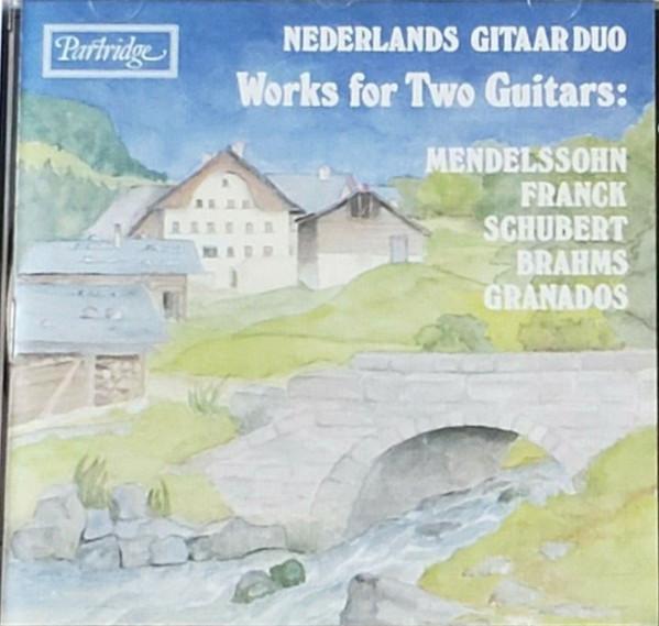 CD NEDERLANDS GITAAR DUO Works For Two Guitars Mendelssohn 11282 Partridge 1990 Netherland Classical Used
CD NEDERLANDS GITAAR DUO Works For Two Guitars Mendelssohn 11282 Partridge 1990 Netherland Classical Used