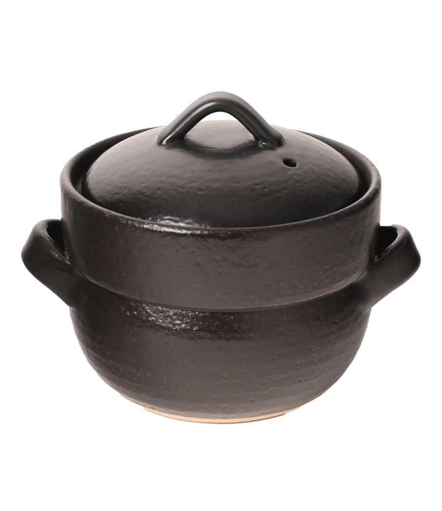 Рисоварка Enkiya Banko Ware, безопасна для микроволновой печи и прямого нагрева, 2-Go (160ml) от Eishintoen.
Рисоварка Enkiya Banko Ware, безопасна для микроволновой печи и прямого нагрева, 2-Go (160ml) от Eishintoen.