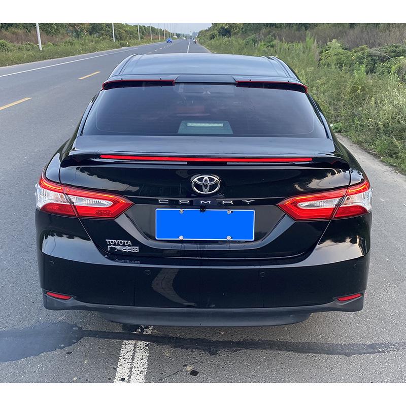 18 Toyota Camry Rear Spoiler Kit: Modified Rui Liuguang Design, Anti-collision and Anti-scratch Enhancement. Gloss Black
18 Toyota Camry Rear Spoiler Kit: Modified Rui Liuguang Design, Anti-collision and Anti-scratch Enhancement. Gloss Black