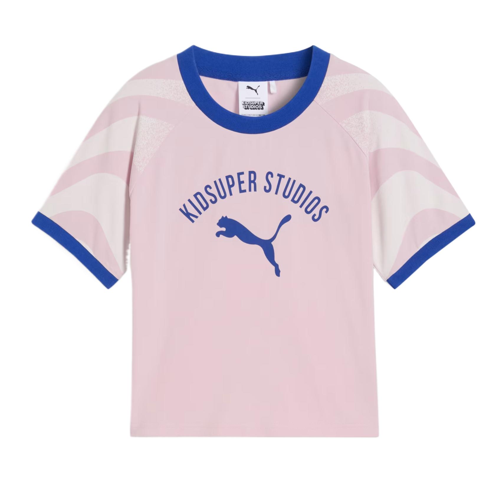 Puma X KidSuper Studios Fashionable Versatile Soft Trendy Short Sleeve T-Shirt Women Tops Light-Purple 631668-90 M
Puma X KidSuper Studios Fashionable Versatile Soft Trendy Short Sleeve T-Shirt Women Tops Light-Purple 631668-90 M