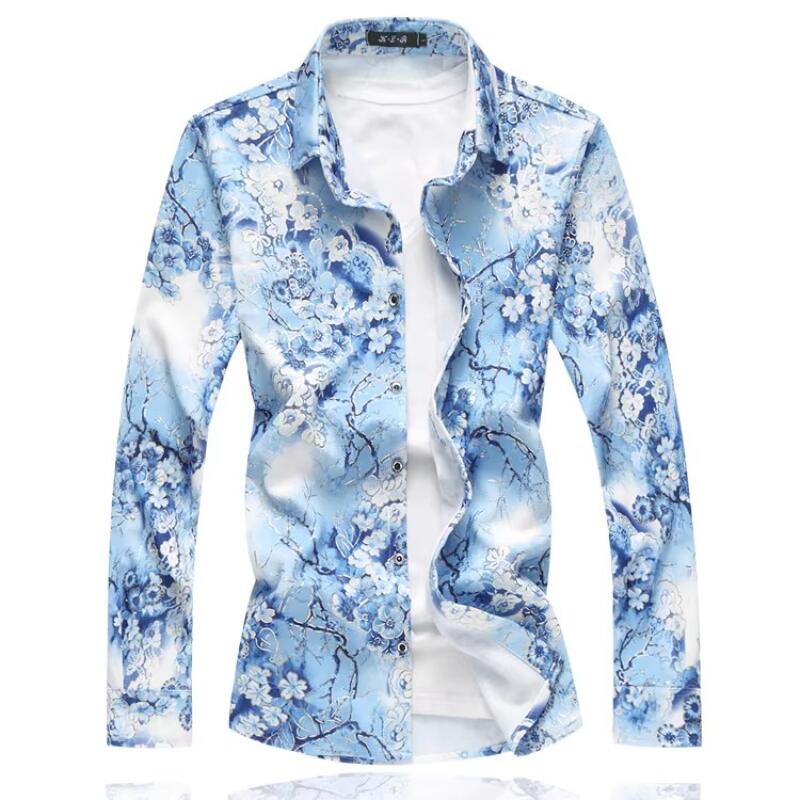 New Men s Printed Shirt Asian Size M-7XL Red Blue Dress Blouse Tops Long Sleeve Collar Shirt Men s Wedding Ball Party Dress Shirt 4XL синій
New Men s Printed Shirt Asian Size M-7XL Red Blue Dress Blouse Tops Long Sleeve Collar Shirt Men s Wedding Ball Party Dress Shirt 4XL синій