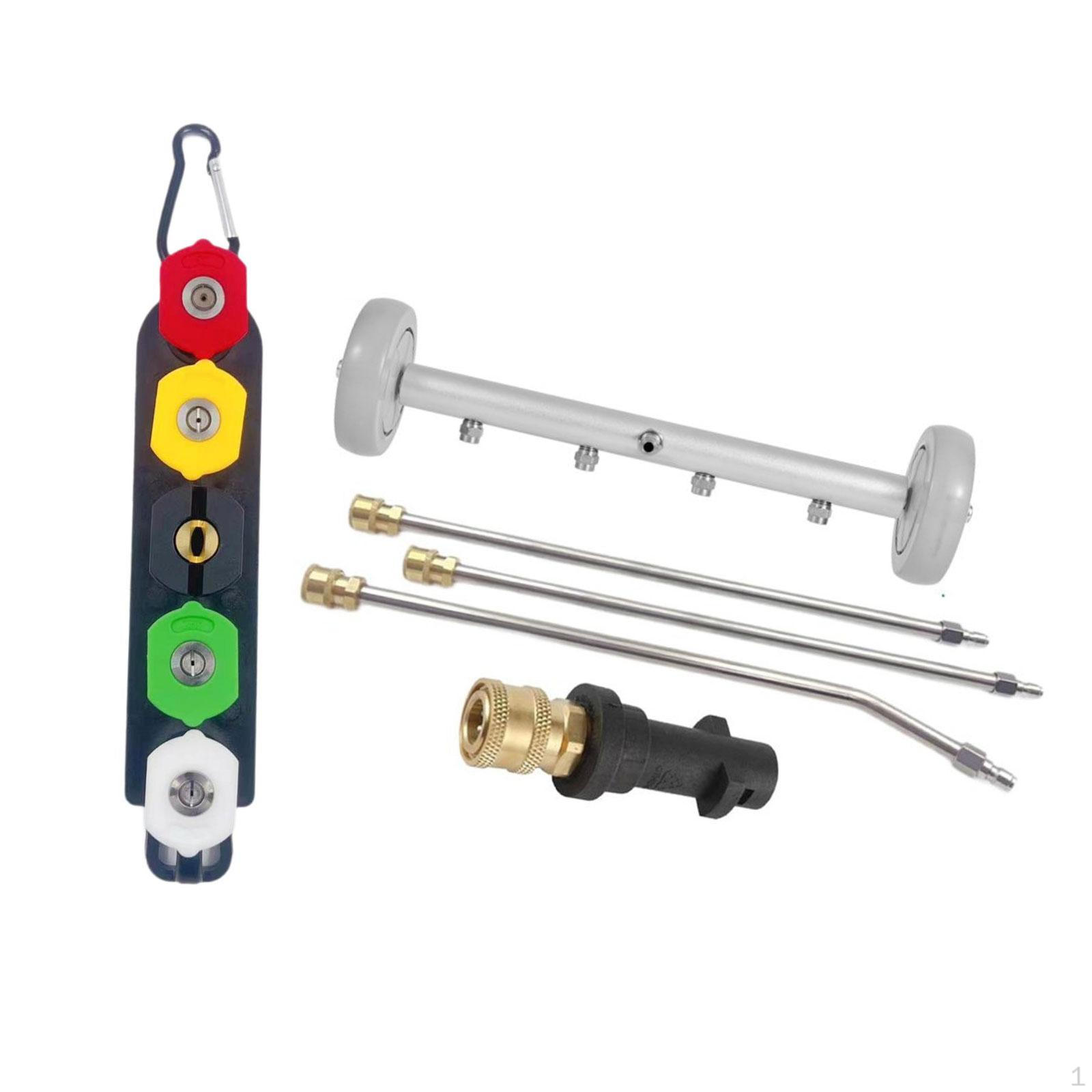 Efficient Car Underbody Cleaner with Pressure Washer, 3 Extension Rods for Deck, Patio And SUV. серый
Efficient Car Underbody Cleaner with Pressure Washer, 3 Extension Rods for Deck, Patio And SUV. серый