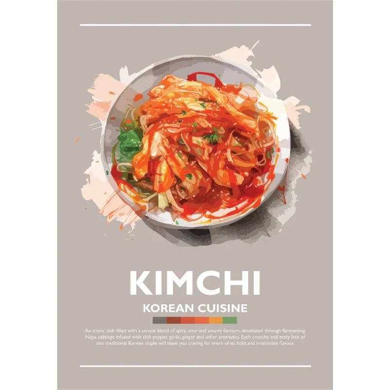 Ramyeon Kimchi Sundubu-Jjigae Bulgogi Gimbap Tteokbokki Korean Food Poster Canvas Printing Wall Art Picture Living Room Decor 21X30CMNo Framed
Ramyeon Kimchi Sundubu-Jjigae Bulgogi Gimbap Tteokbokki Korean Food Poster Canvas Printing Wall Art Picture Living Room Decor 21X30CMNo Framed