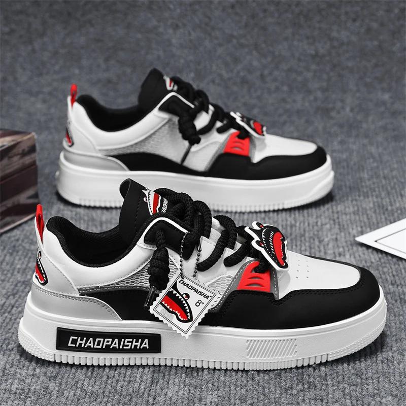 Модная обувь для скейтборда мужская кроссовки повседневная летняя уличная дышащая теннисная спортивная для хайкинга на платформе дизайнерская роскошная рабочая кожаная 44