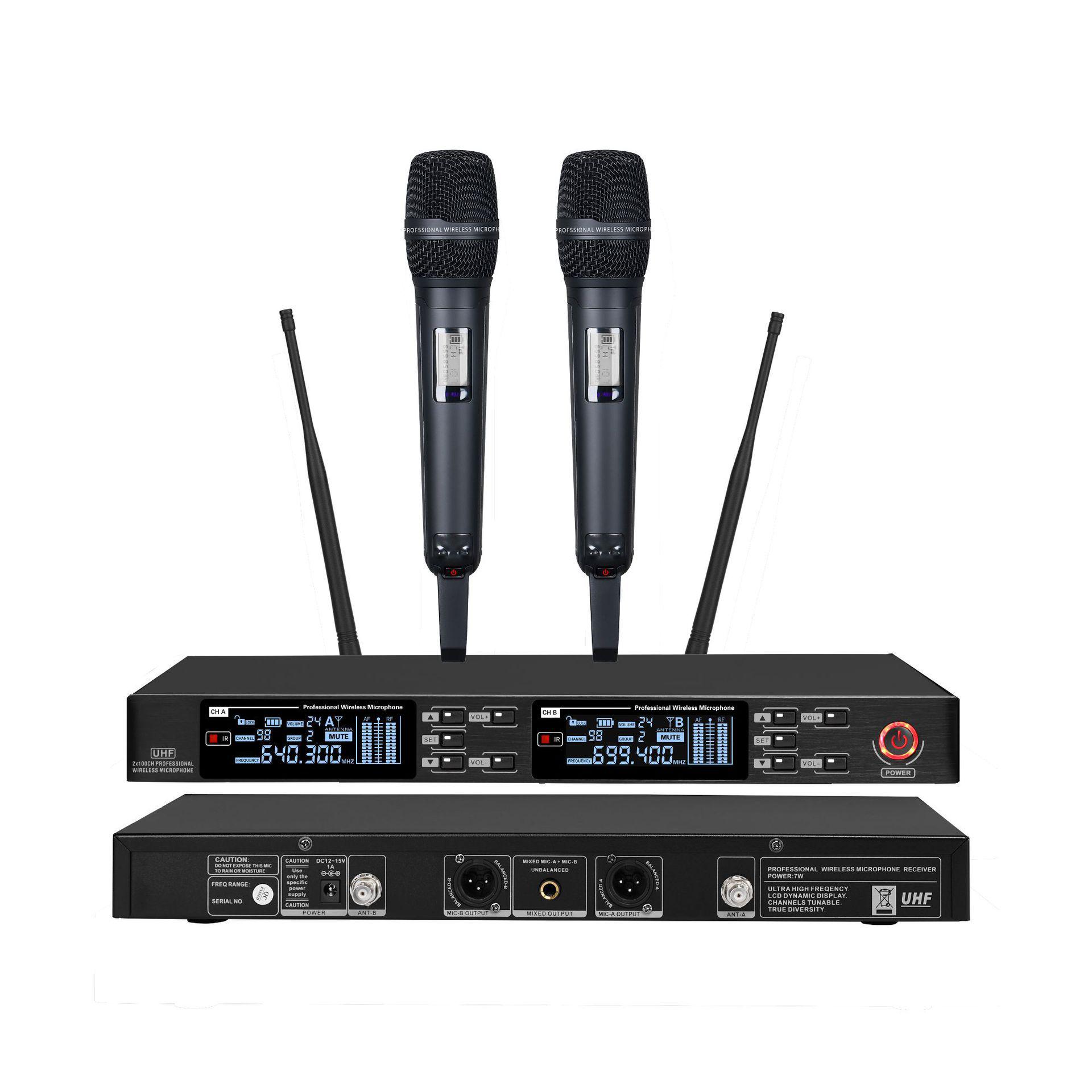 KTV U-Band Wireless Lavalier and Headset Microphone Set for Conferences UK Plug
KTV U-Band Wireless Lavalier and Headset Microphone Set for Conferences UK Plug