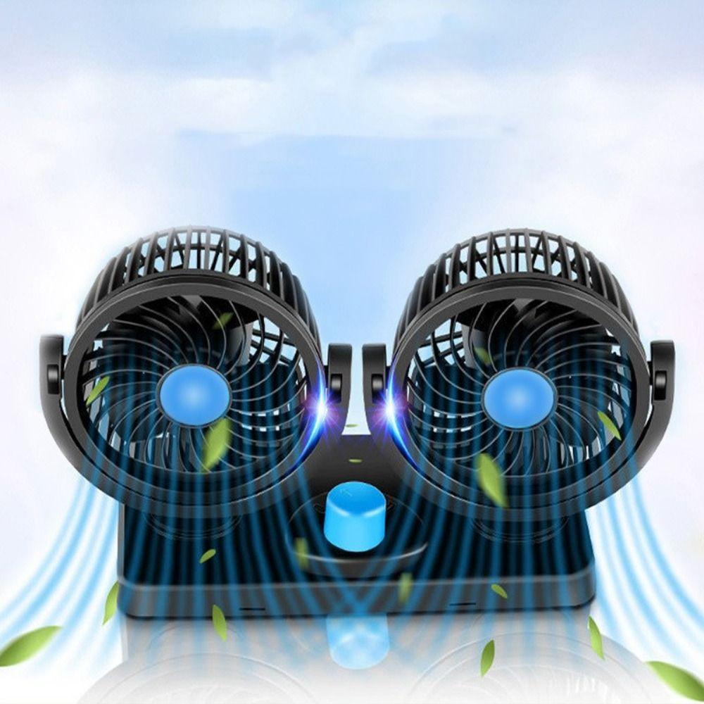 for Dashboard Truck Mini Electric 12V Dual Head Car Fan 360 Degree Cooler Fans Desk Fan
for Dashboard Truck Mini Electric 12V Dual Head Car Fan 360 Degree Cooler Fans Desk Fan