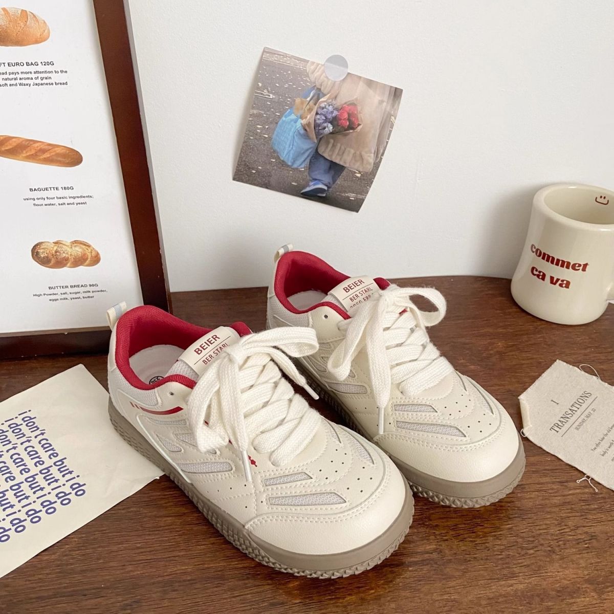 Pink double mesh shoes female niche breathable student sports Forrest Gump white shoes 35 бежевый
Pink double mesh shoes female niche breathable student sports Forrest Gump white shoes 35 бежевый