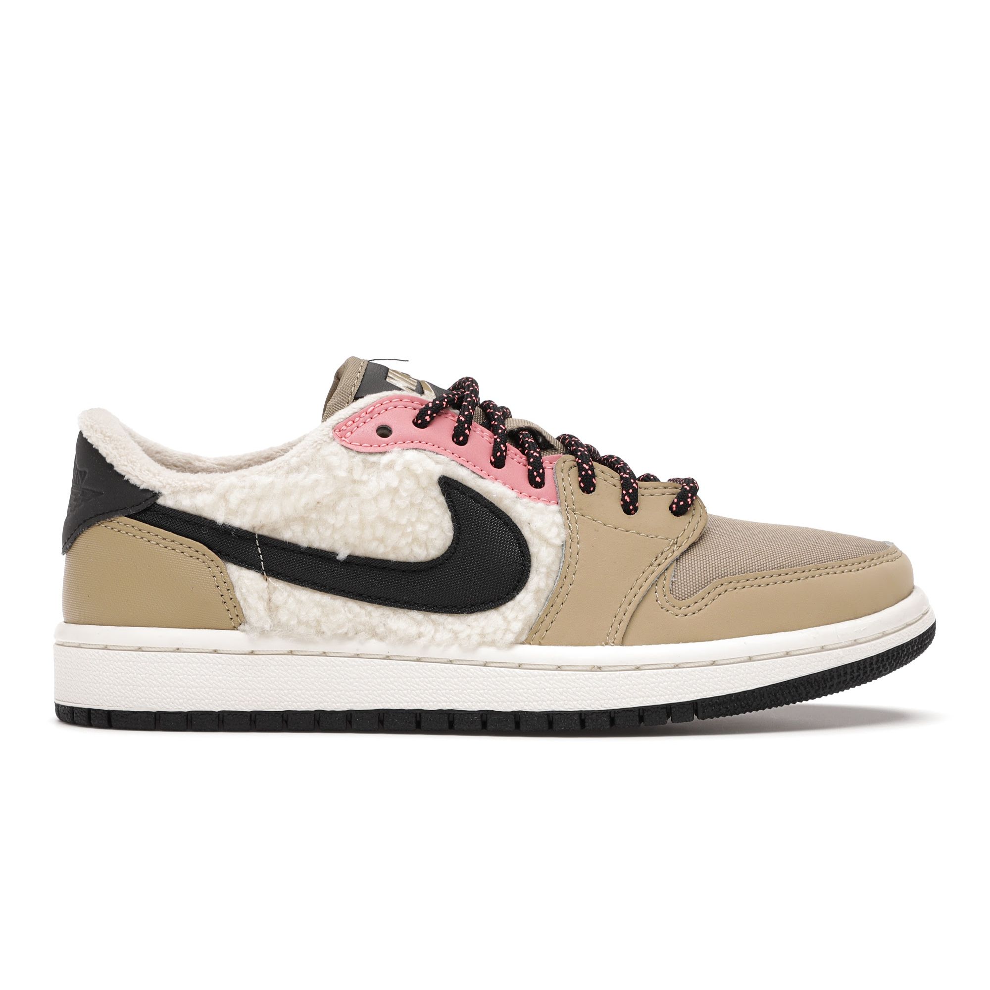 Air Jordan 1 Retro Low Fleece Parachute Бежевые женские кроссовки Tan Black-Beach AQ0828-200
Air Jordan 1 Retro Low Fleece Parachute Бежевые женские кроссовки Tan Black-Beach AQ0828-200