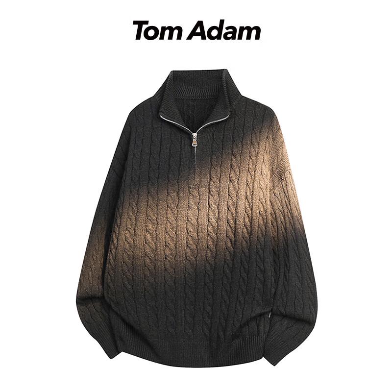 TOM ADAM Men s Half-Zip Mock Neck Knit Sweater 3XL
TOM ADAM Men s Half-Zip Mock Neck Knit Sweater 3XL