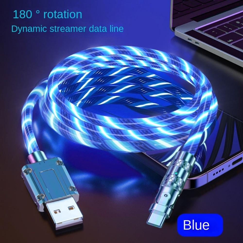 120 Вт стример вращающийся кабель для передачи данных, подходящий для Pingguo Android type-c вращающийся на 180 градусов сверхбыстрый зарядный кабель для зарядки 1m синий
120 Вт стример вращающийся кабель для передачи данных, подходящий для Pingguo Android type-c вращающийся на 180 градусов сверхбыстрый зарядный кабель для зарядки 1m синий