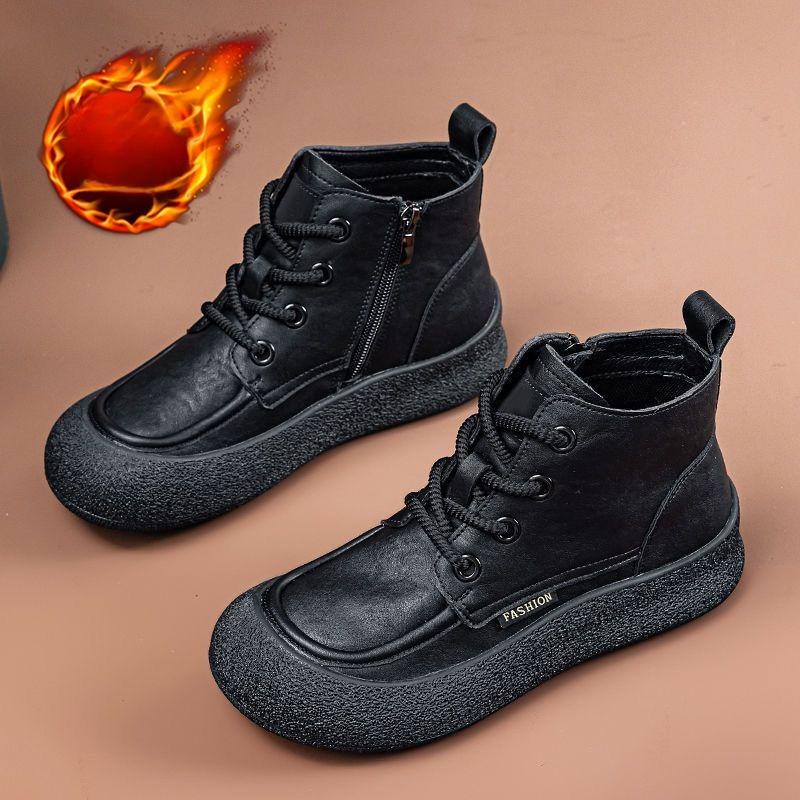 Ботинки на толстой подошве, Женская обувь, Флисовые ботинки, Новые ботильоны на платформе, Ретро ботинки 38 чёрный
Ботинки на толстой подошве, Женская обувь, Флисовые ботинки, Новые ботильоны на платформе, Ретро ботинки 38 чёрный