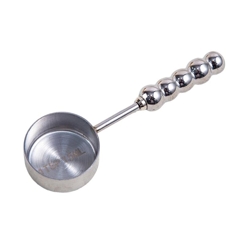 Stainless Steel Measuring Spoon with Ergonomic Ceramic Handle Kitchen Utensils Dessert Serving Spoon Seasoning Tool
Stainless Steel Measuring Spoon with Ergonomic Ceramic Handle Kitchen Utensils Dessert Serving Spoon Seasoning Tool