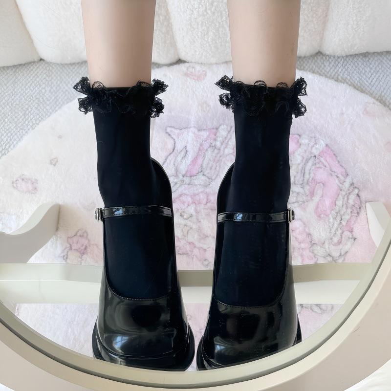 Niche Japanese Lace Calf Lolita Jk Lace Tube Socks Sports Socks Girls Bow One size fits all
Niche Japanese Lace Calf Lolita Jk Lace Tube Socks Sports Socks Girls Bow One size fits all