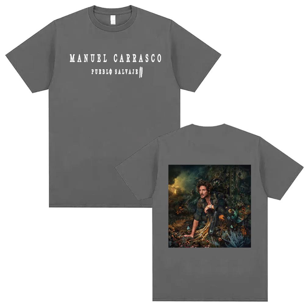 2026 Rapper Unisexuel Carrasco Pueblo Salvaje Tour Graphic T Shirts Unisex Women Oversized Fashion Vintage T Shirt Tshirt Tops 4XL
2026 Rapper Unisexuel Carrasco Pueblo Salvaje Tour Graphic T Shirts Unisex Women Oversized Fashion Vintage T Shirt Tshirt Tops 4XL