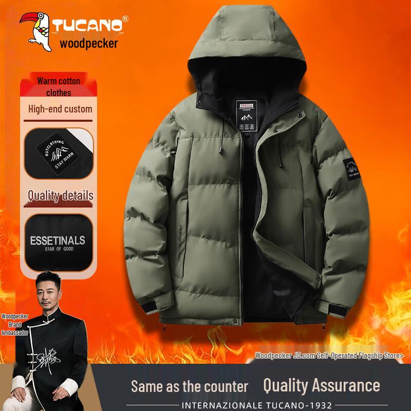 Мужская утепленная зимняя куртка с капюшоном Woodpecker S
Мужская утепленная зимняя куртка с капюшоном Woodpecker S