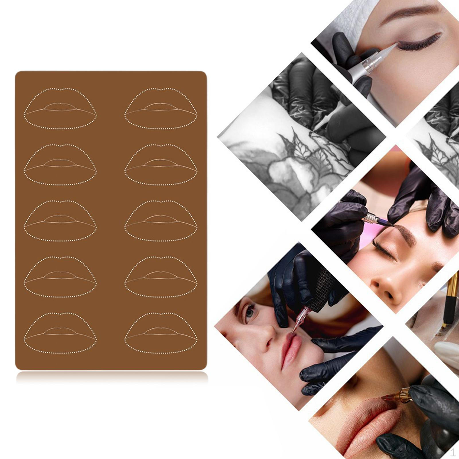 Eyebrow Practice Supplies Lip Permanent Sheet for Beautician Beginner C
Eyebrow Practice Supplies Lip Permanent Sheet for Beautician Beginner C