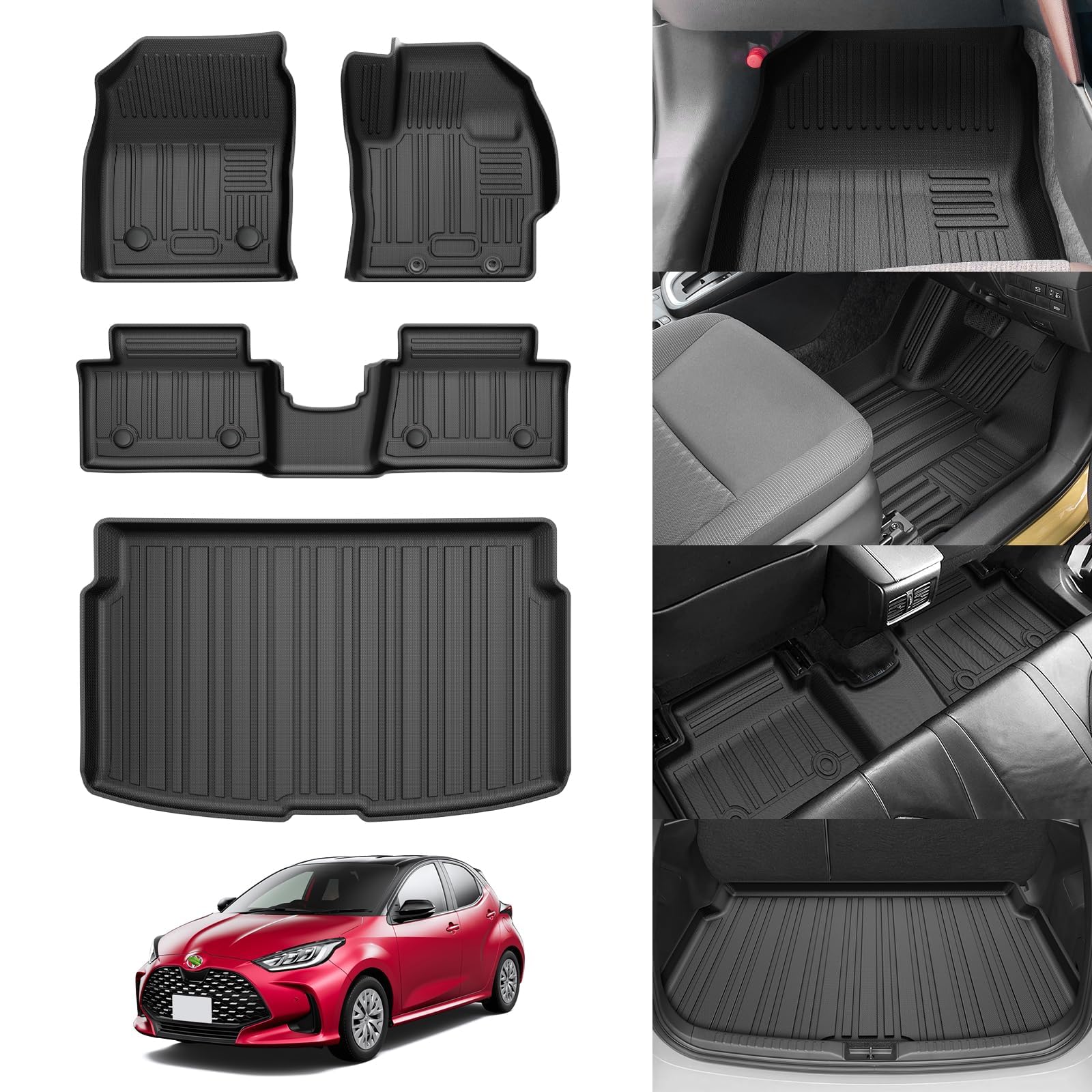 Коврик для пола Toyota Yaris Jiooy, багажный коврик, полный комплект, багажный лоток YARIS August 3D, 3D-коврик для пола, водонепроницаемый коврик для багажника, защита от грязи, TPE, индивидуальные детали
Коврик для пола Toyota Yaris Jiooy, багажный коврик, полный комплект, багажный лоток YARIS August 3D, 3D-коврик для пола, водонепроницаемый коврик для багажника, защита от грязи, TPE, индивидуальные детали