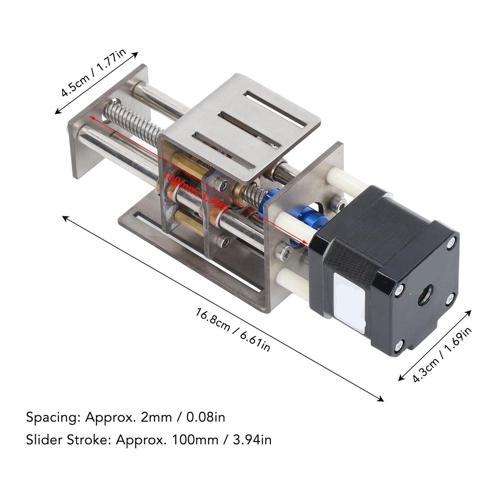 Набір столу з лінійним переміщенням для ЧПК-верстата Sliver Стабільна робота 1.7A Набір столу з лінійним переміщенням для ЧПК 100мм хід 12В DIY для деревообробки срібний
Набір столу з лінійним переміщенням для ЧПК-верстата Sliver Стабільна робота 1.7A Набір столу з лінійним переміщенням для ЧПК 100мм хід 12В DIY для деревообробки срібний
