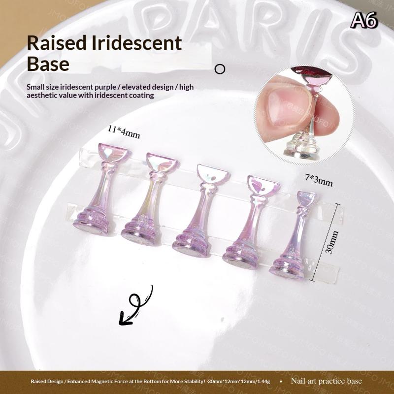 5Pcs Magnetic Nail Art Practice Chess Extension Acrylic Training Nail Tips Polish Nail Art Tool Display Stand Salon Nail Polish
5Pcs Magnetic Nail Art Practice Chess Extension Acrylic Training Nail Tips Polish Nail Art Tool Display Stand Salon Nail Polish