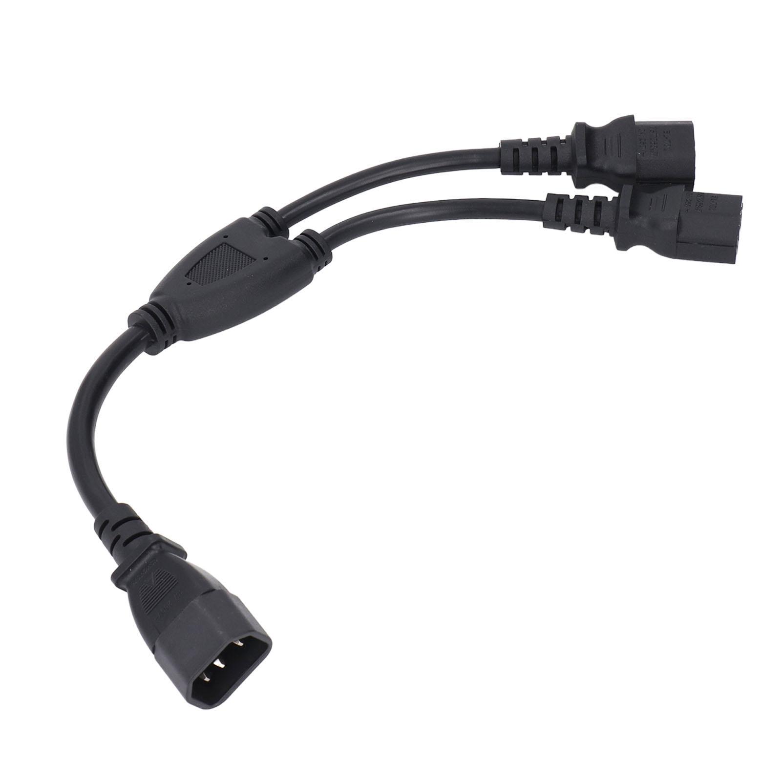 Разветвитель питания Y-образной формы 30 см IEC320 C14 Папа на 2 C15 Мама Кабель-адаптер питания 10А 250В
Разветвитель питания Y-образной формы 30 см IEC320 C14 Папа на 2 C15 Мама Кабель-адаптер питания 10А 250В