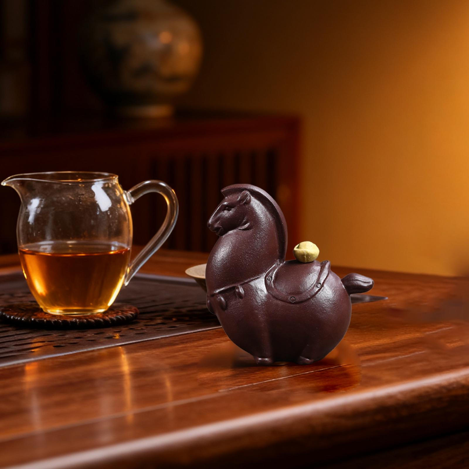 Глиняная чайная фигурка-питомец, миниатюрная лошадь, церемониальный декор, маленькая для дома фиолетовый
Глиняная чайная фигурка-питомец, миниатюрная лошадь, церемониальный декор, маленькая для дома фиолетовый