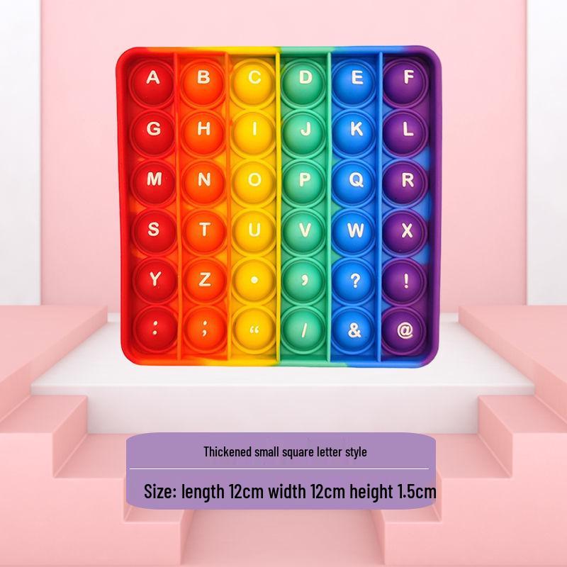 12 см Очень толстая детская развивающая игрушка «Ударь крота» с пиньинем, цифрами и радужным поп-итом
12 см Очень толстая детская развивающая игрушка «Ударь крота» с пиньинем, цифрами и радужным поп-итом