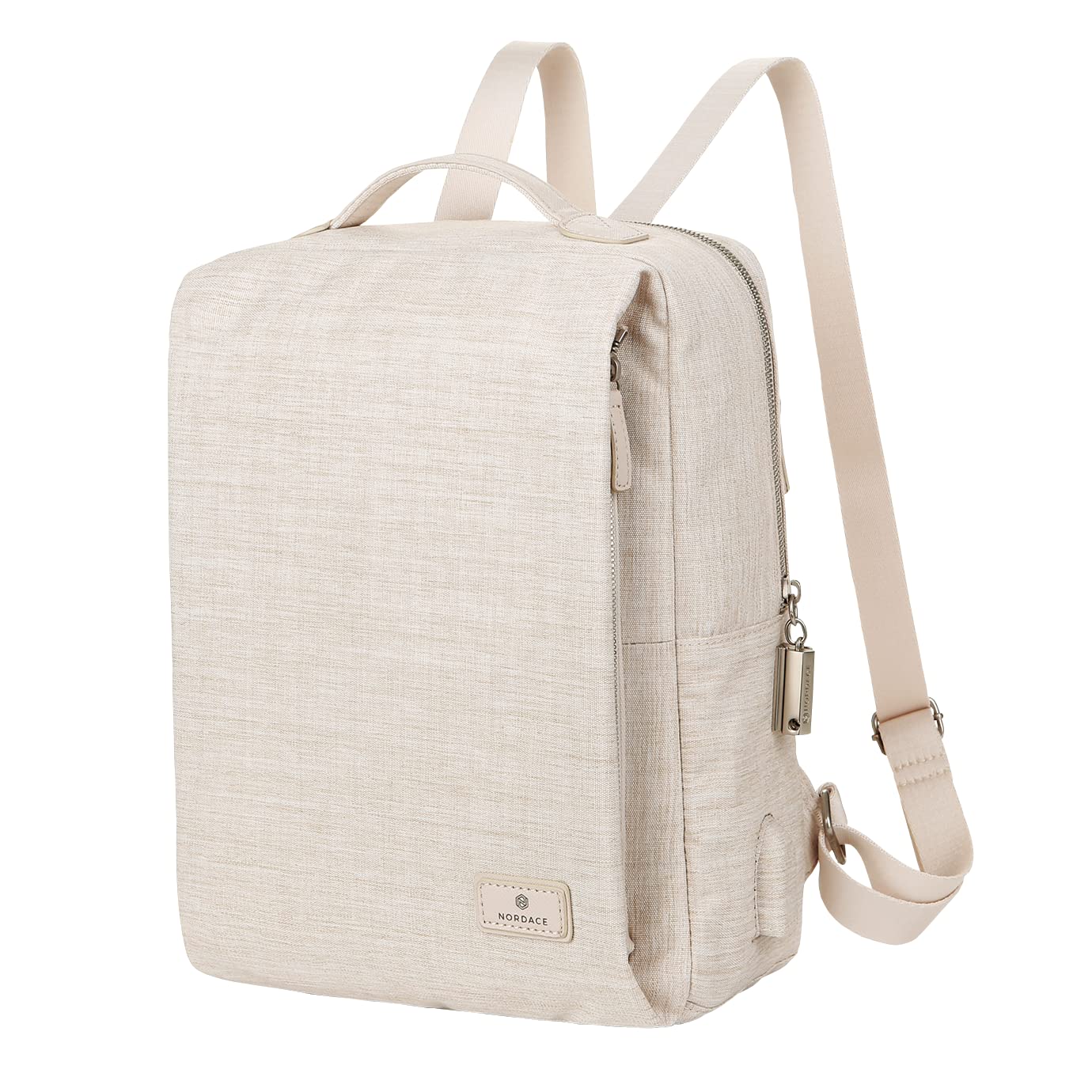 Nordace Siena II Mini Smart Travel Backpack for Women with USB Charging Port Daypack Waterproof, Beige, Mini, Backpack. бежевий
Nordace Siena II Mini Smart Travel Backpack for Women with USB Charging Port Daypack Waterproof, Beige, Mini, Backpack. бежевий