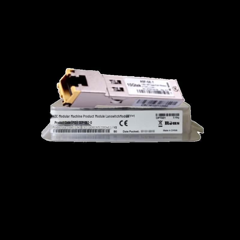 H3C SFP-GE-T-D Gigabit Optical-to-Electrical Module
H3C SFP-GE-T-D Gigabit Optical-to-Electrical Module