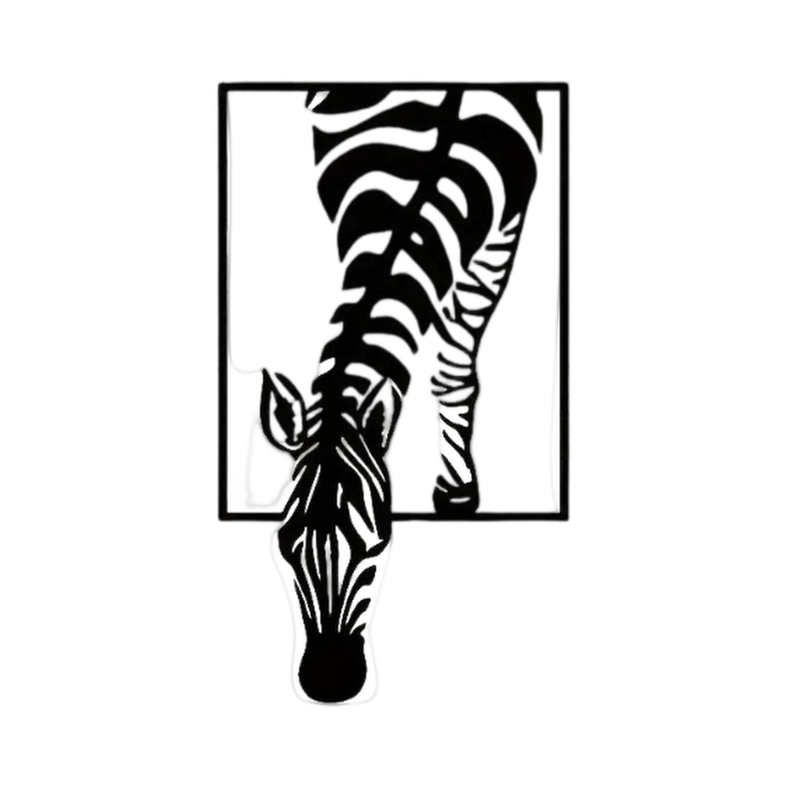 Decorative Metal Wall Art Zebra Design Minimalist Modern Iron Sculpture Geometric Wall Hanging for Living Room Bedroom Office Wall Decoration one size чёрный
Decorative Metal Wall Art Zebra Design Minimalist Modern Iron Sculpture Geometric Wall Hanging for Living Room Bedroom Office Wall Decoration one size чёрный