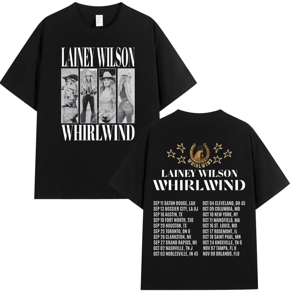 Lainey Wilson Whirlwind World Tour 2025 Fashion Print T Shirts Man Woman High Quality T-shirt Cotton Harajuku T-shirts Fan Gifts 3XL
Lainey Wilson Whirlwind World Tour 2025 Fashion Print T Shirts Man Woman High Quality T-shirt Cotton Harajuku T-shirts Fan Gifts 3XL