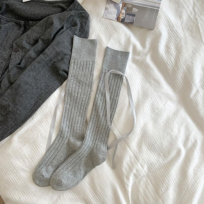 Long Women S Socks Solid Color Bow Sweet Knee High Socks Female Brew Thin Soft Cute Ladies Stockings Striped Comfy білий
Long Women S Socks Solid Color Bow Sweet Knee High Socks Female Brew Thin Soft Cute Ladies Stockings Striped Comfy білий