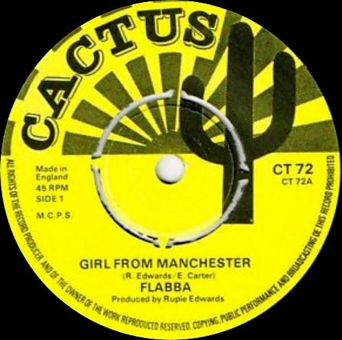 7inch Record ERROL FLABBA HOLT - Girl From Manchester CT72 Cactus 1976 UK Reggae, Ska & Dub Used
7inch Record ERROL FLABBA HOLT - Girl From Manchester CT72 Cactus 1976 UK Reggae, Ska & Dub Used
