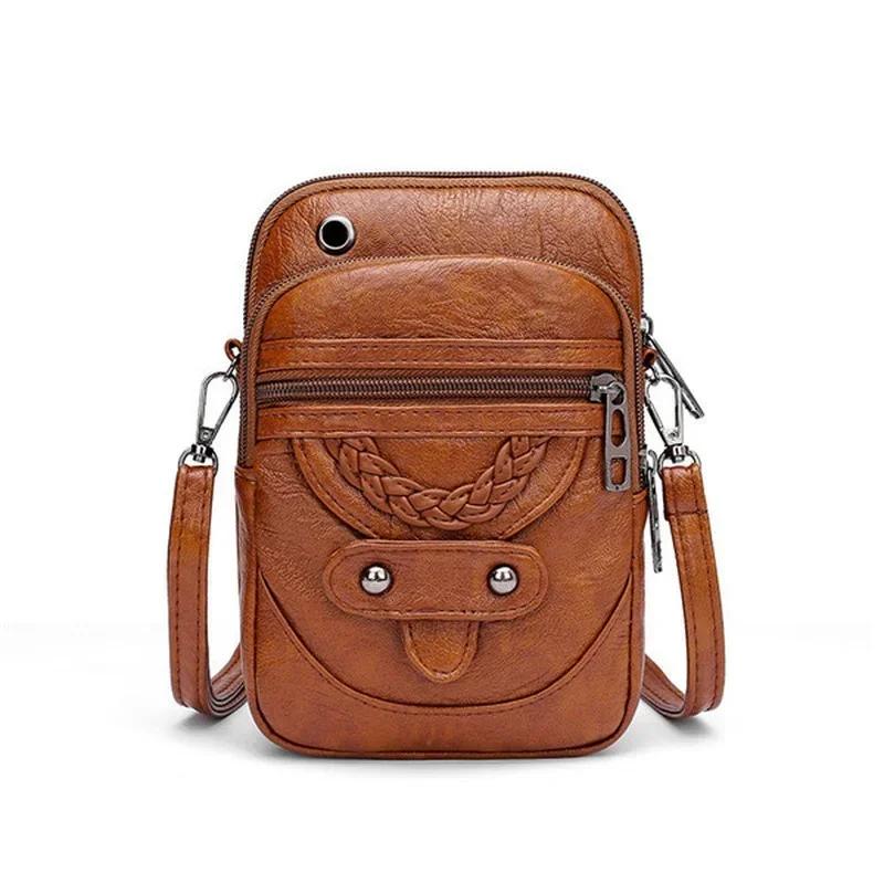 New Crossbody New Texture Shoulder Bag Soft Leather Western Style Mature Fashion Retro Small Bag коричневый
New Crossbody New Texture Shoulder Bag Soft Leather Western Style Mature Fashion Retro Small Bag коричневый