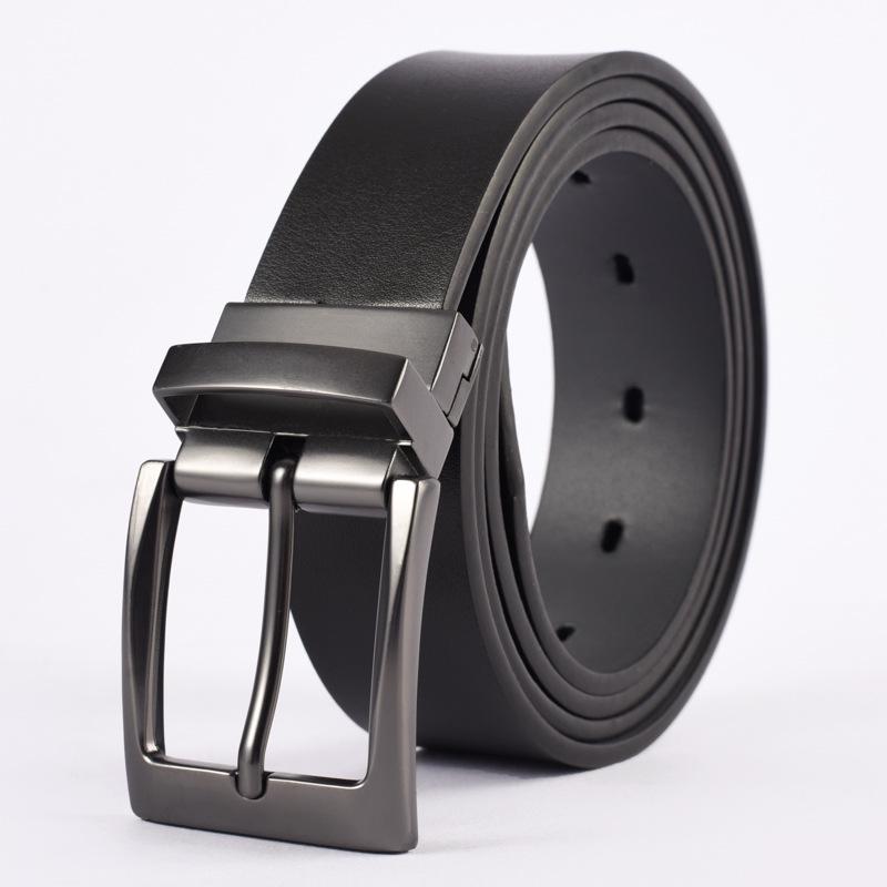 Men s Plus Size Genuine Leather Reversible Belt with Rotating Pin Buckle - Casual and Versatile. 130 cm
Men s Plus Size Genuine Leather Reversible Belt with Rotating Pin Buckle - Casual and Versatile. 130 cm