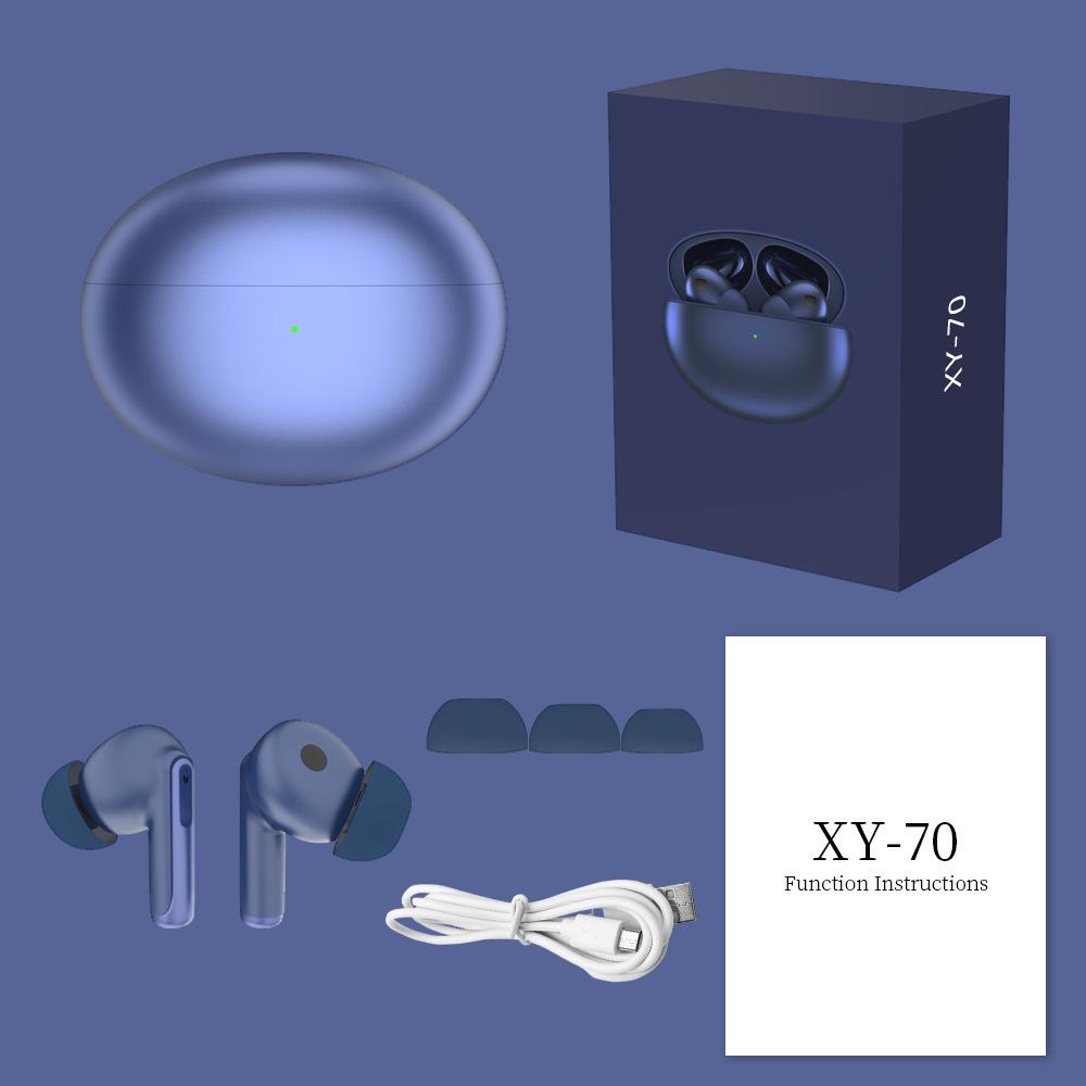 XY70 ANC Bluetooth In-ear Earphones: ENC Noise Cancelling Wireless Sports Earbuds 5.3
XY70 ANC Bluetooth In-ear Earphones: ENC Noise Cancelling Wireless Sports Earbuds 5.3