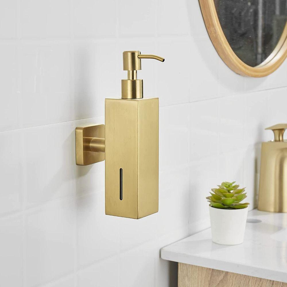 Drilling Installation Lotion Dispenser Wall Mounted Shampoo Bottles Manual Soap Dispenser Bathroom Black - Round
Drilling Installation Lotion Dispenser Wall Mounted Shampoo Bottles Manual Soap Dispenser Bathroom Black - Round
