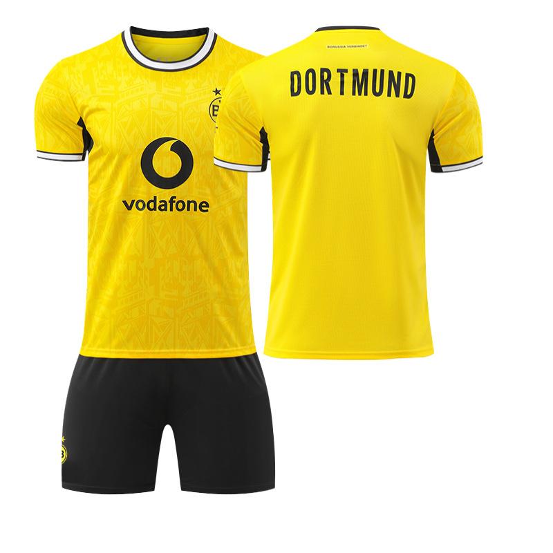 26-27 Dortmund Home Football Jerseys Children s 11 Royce 10 Brent No. 9 Gilas Adult Jerseys Set 28#
26-27 Dortmund Home Football Jerseys Children s 11 Royce 10 Brent No. 9 Gilas Adult Jerseys Set 28#