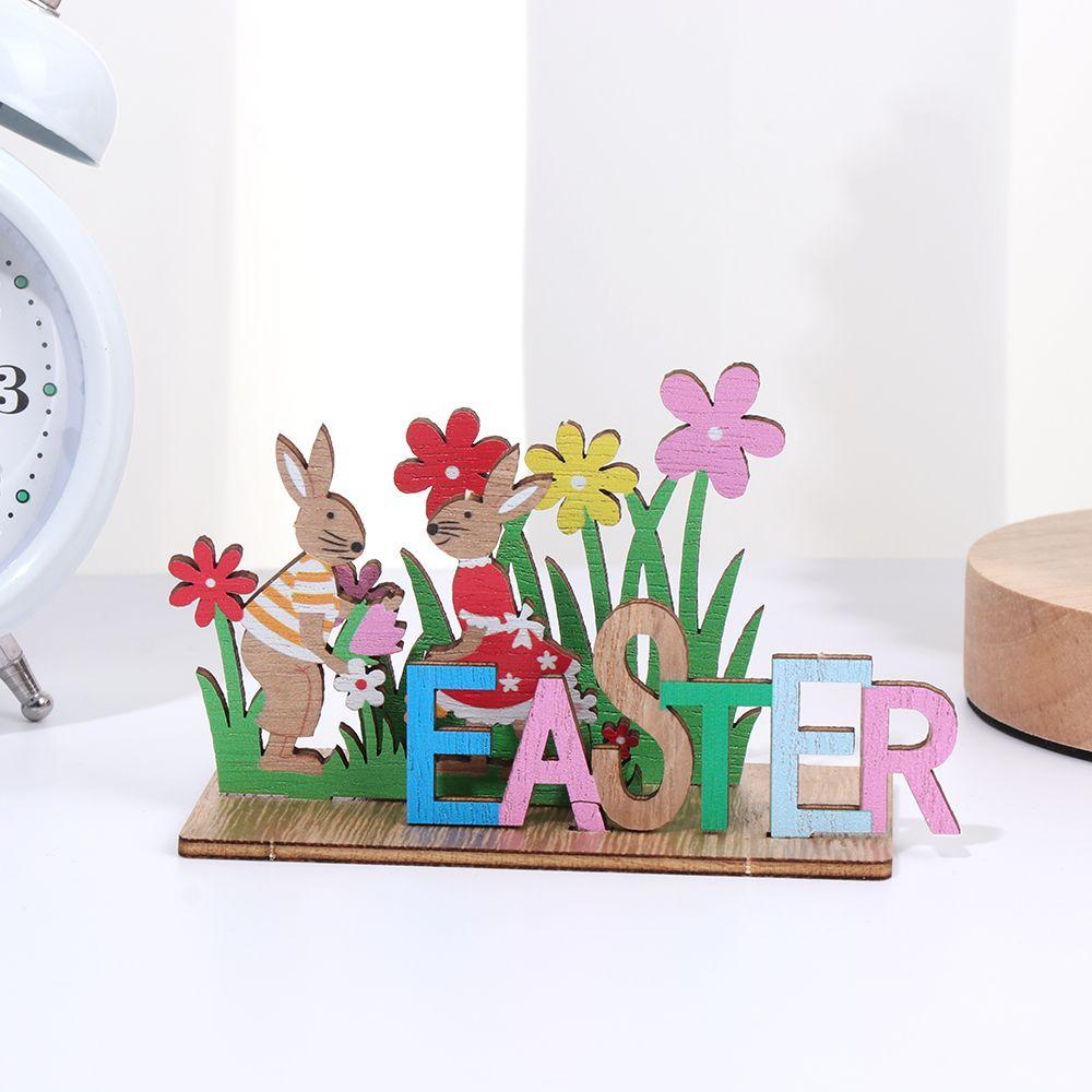 New Creative DIY Wooden Easter Crafts 3D Rabbit Ornaments Home Decoration Easter Decorations
New Creative DIY Wooden Easter Crafts 3D Rabbit Ornaments Home Decoration Easter Decorations