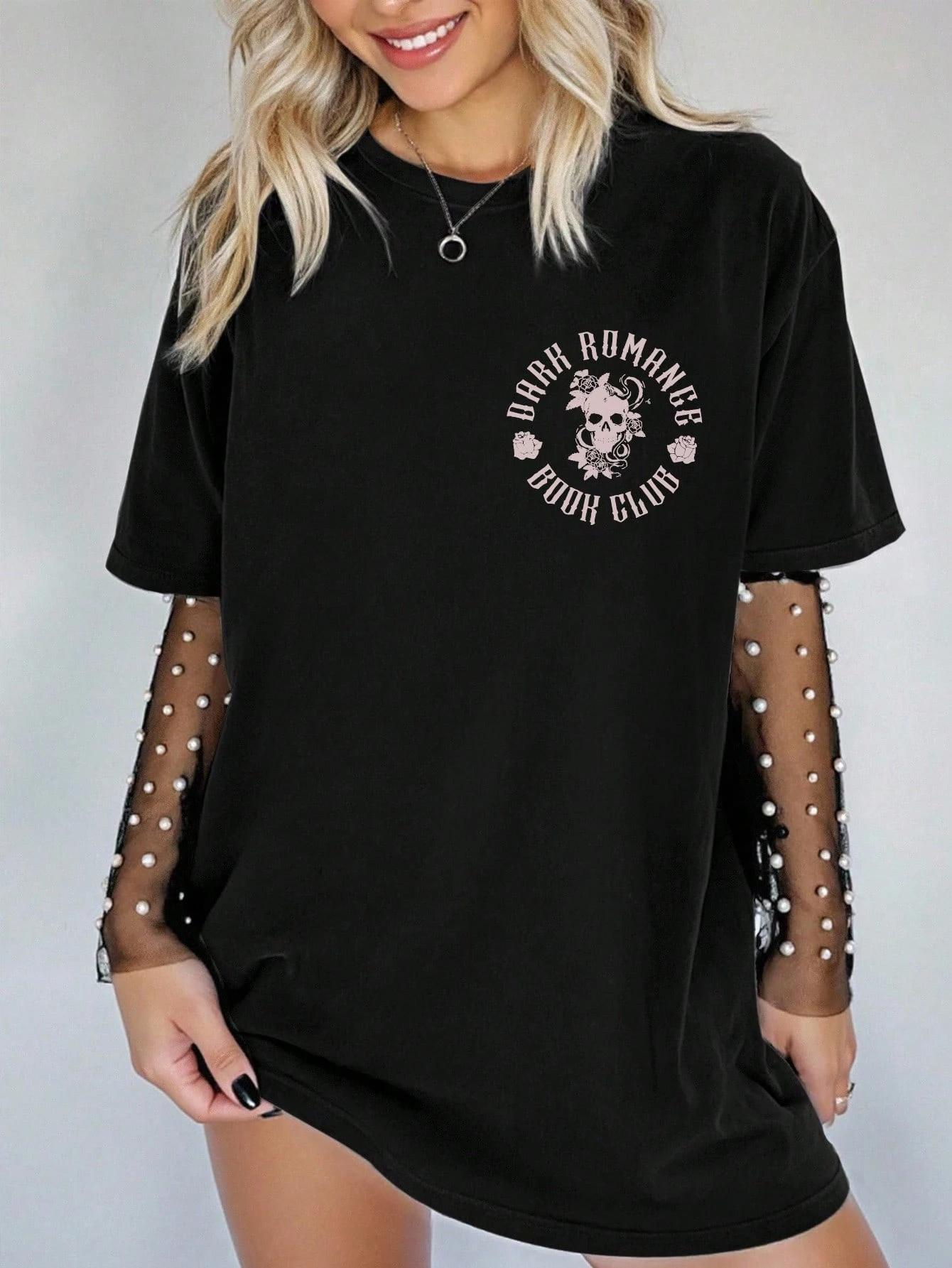 Women s Plus Size Skull Print T-shirt Cotton Breathable Fashionable and Versatile Unisex Streetwear Oversized 4XL
Women s Plus Size Skull Print T-shirt Cotton Breathable Fashionable and Versatile Unisex Streetwear Oversized 4XL