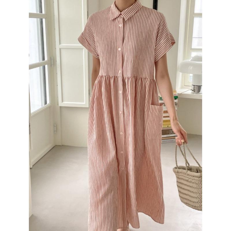 DIMANAF женское платье больших размеров, новинка 2024 года, летнее однотонное хлопковое свободное пляжное платье в полоску с коротким рукавом, длинные платья One Size красный
DIMANAF женское платье больших размеров, новинка 2024 года, летнее однотонное хлопковое свободное пляжное платье в полоску с коротким рукавом, длинные платья One Size красный