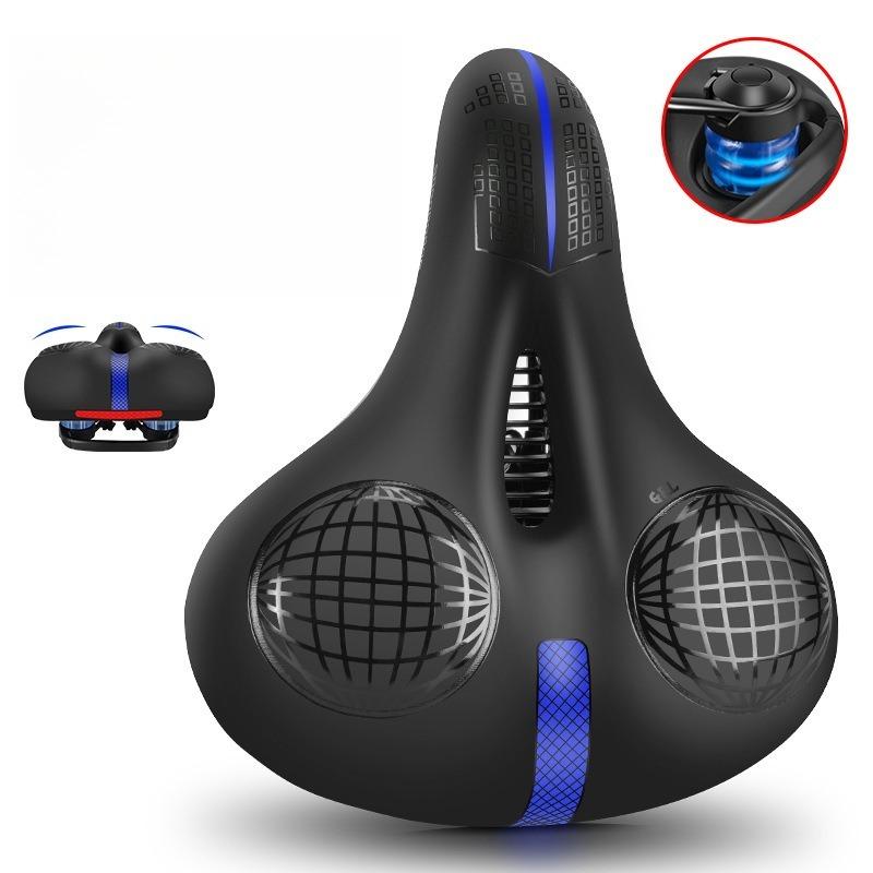 Hollow Breathable Bike Seat Men Women MTB Road Bike Saddle Shock Absorbing Comfortable Big Butt синій
Hollow Breathable Bike Seat Men Women MTB Road Bike Saddle Shock Absorbing Comfortable Big Butt синій